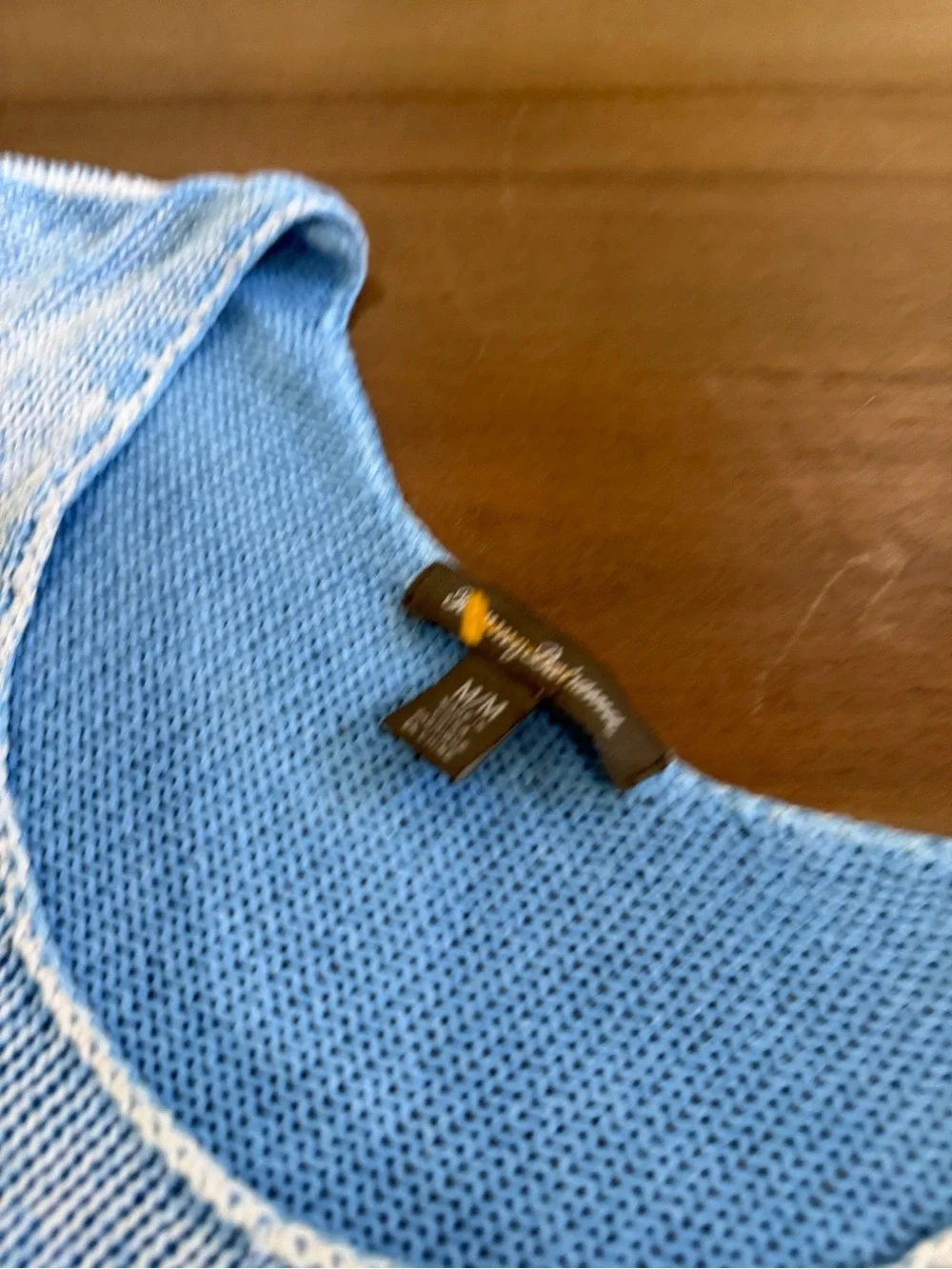 Tommy Bahama Cotton/Linen Lightweight Knit Sweater - Picture 4 of 10